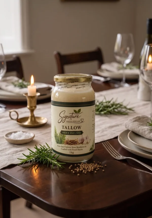 Signature Garlic Infused Tallow 1 Kg