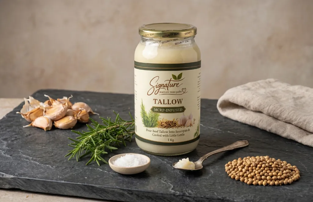 Signature Garlic Infused Tallow 1 Kg,