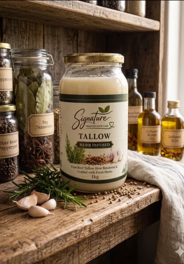 Signature Garlic Infused Tallow 1 Kg