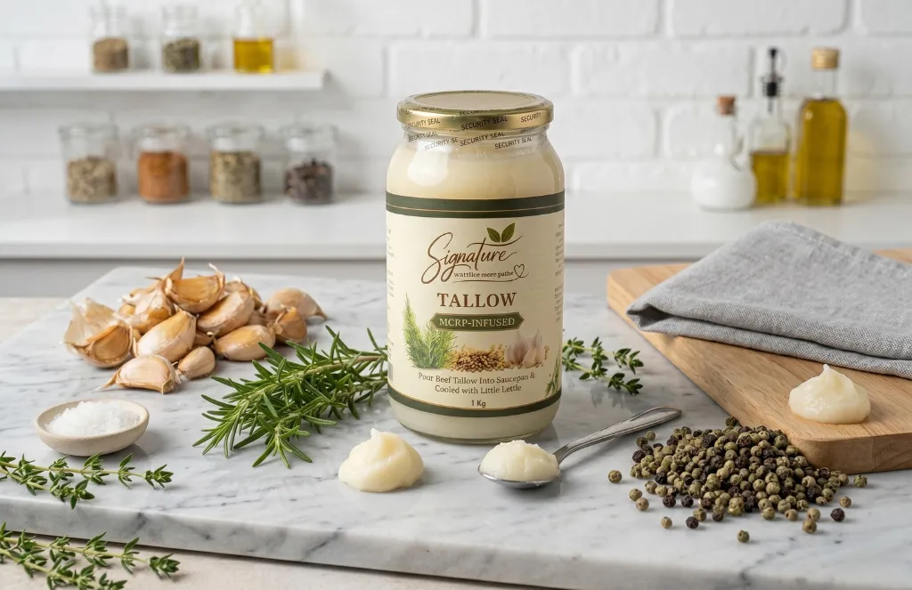 Signature Garlic Infused Tallow 1 Kg,