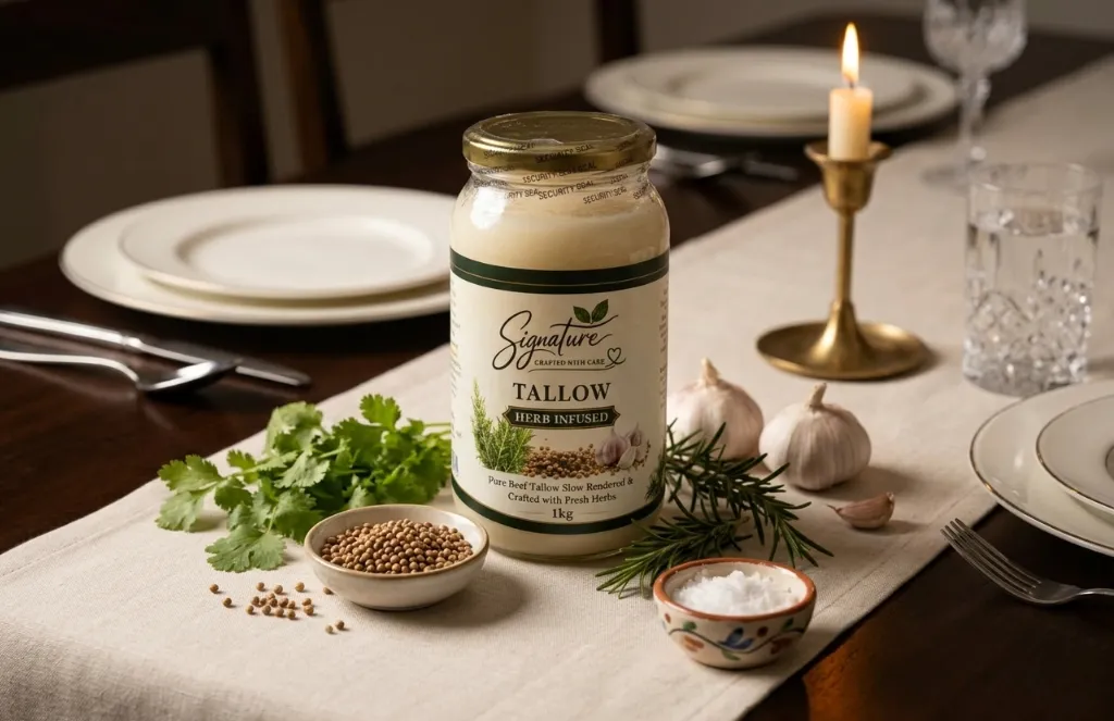 Signature Garlic Infused Tallow 1 Kg,