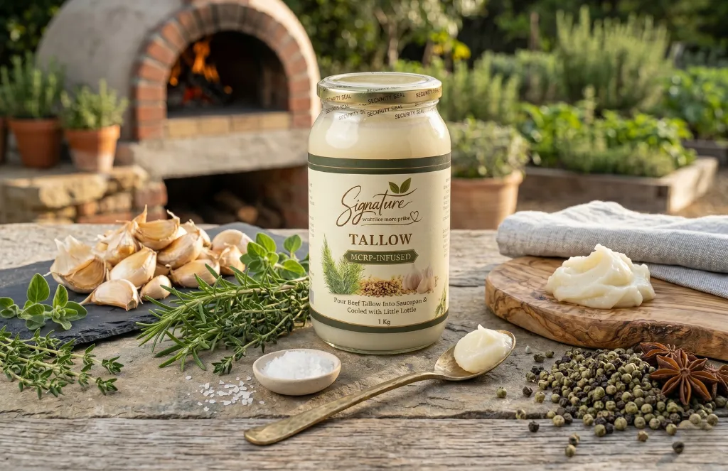 Signature Garlic Infused Tallow 1 Kg,