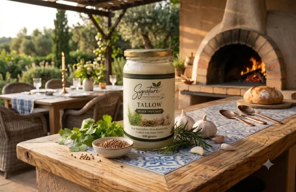 Signature Garlic Infused Tallow 500 Grams